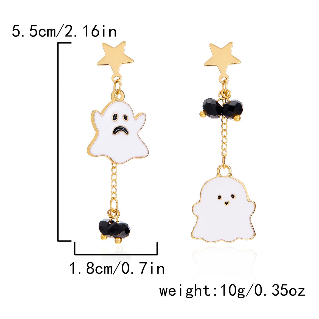 Cute Halloween Ghost Earrings Halloween Day