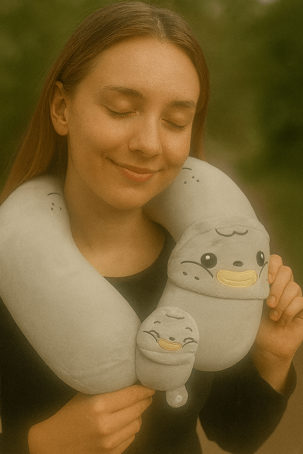 Cute Seal Travel Neck Pillow