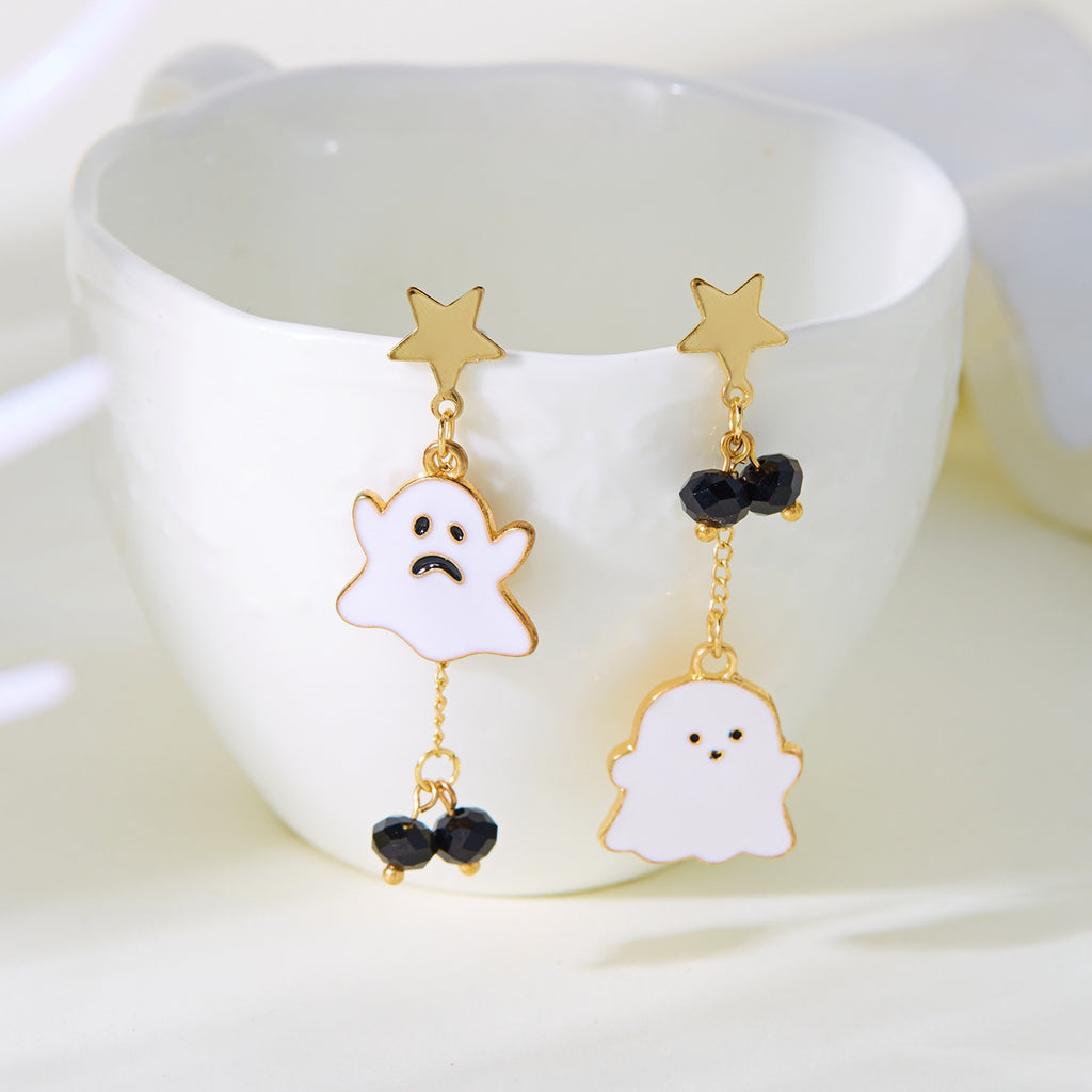 Cute Halloween Ghost Earrings Halloween Day