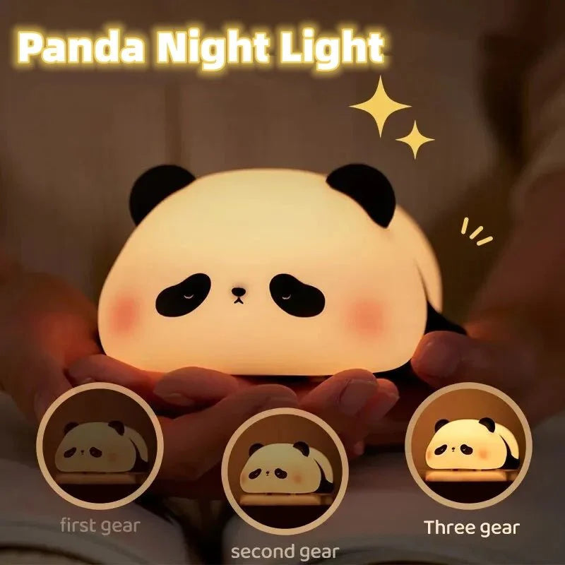 Cute Panda Lamp Decoration Gift Kids