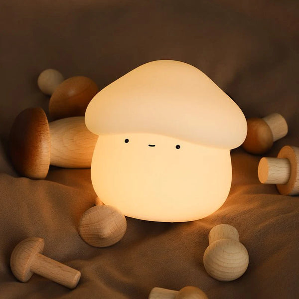 Mushroom Night Light Lamp Kids