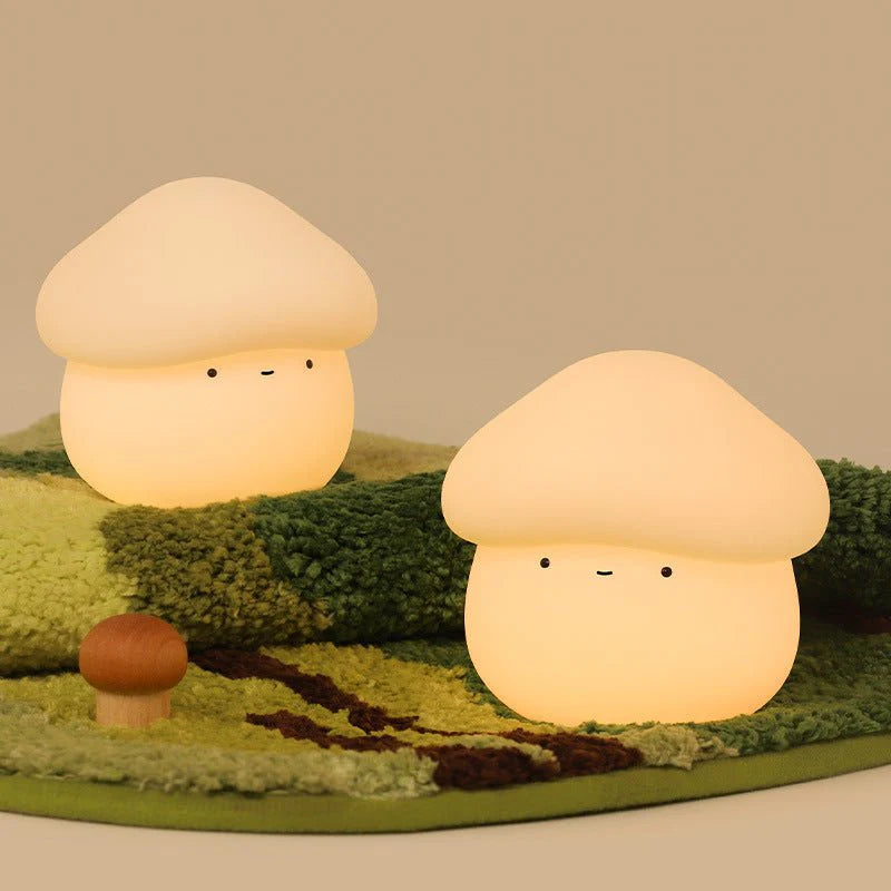 Mushroom Night Light Lamp Kids